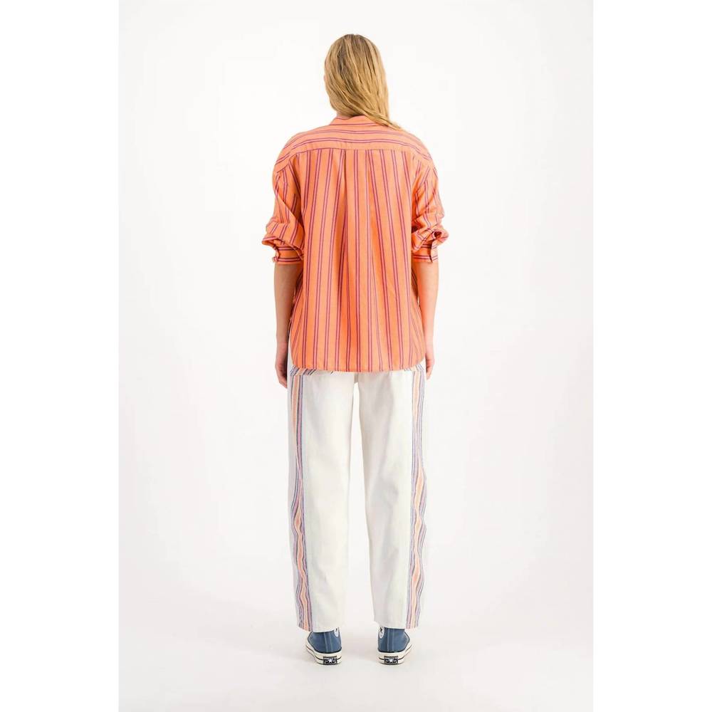 NEW CHLOE STORA dianelle shirt in orange - Picture 7 of 10
